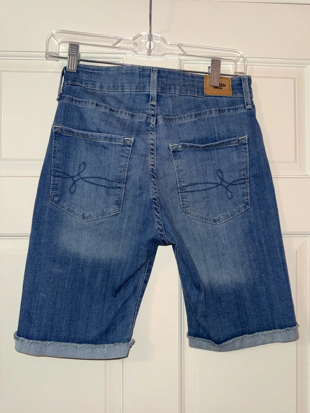 Levi's Blue Denim Bermuda Shorts
